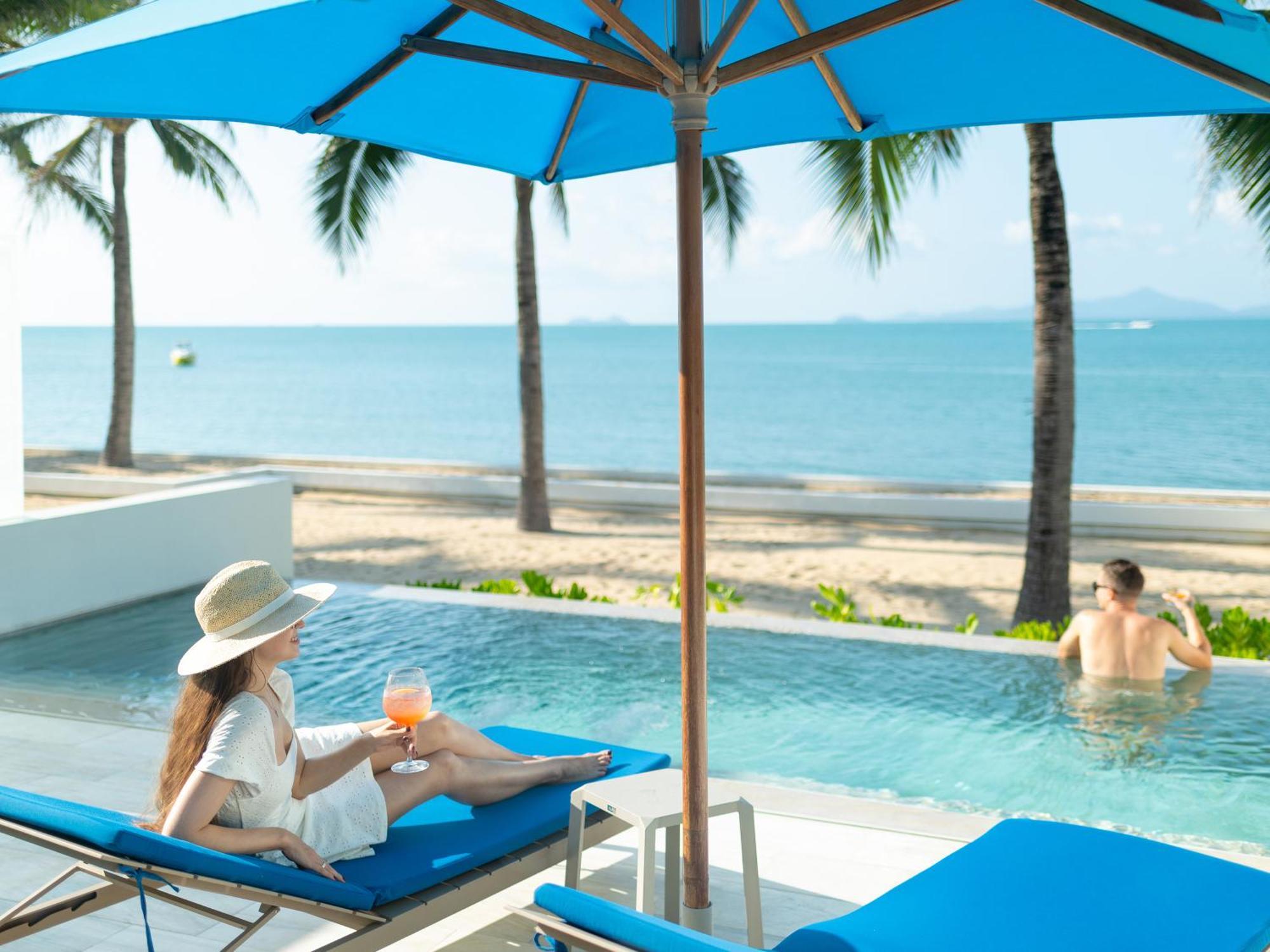 Explorar Koh Samui - Adults Only Resort And Spa Mae Nam Luaran gambar Pool at the Beachfront Pool Villas